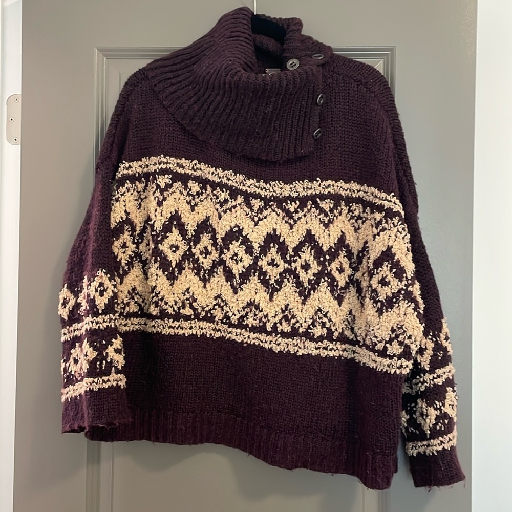Free People Wool Sweater